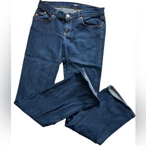 Rock & Republic Women's Flare Jeans in Dark Blue Wash Size 28 Kasandra Jeans